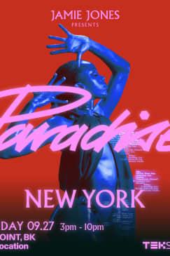 Teksupport: Jamie Jones presents Paradise