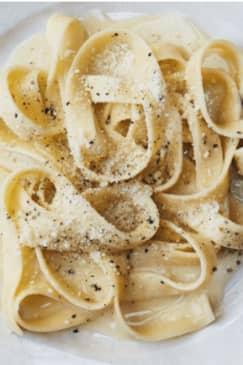 Handmade Pasta with Cacio e pepe in Washington DC Alexandria
