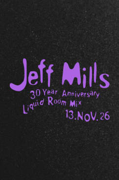 Jeff Mills CDMX 2026