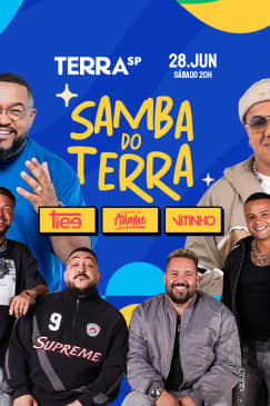 Show Samba do Terra com Tiee, Pagode do Adame e Vitinho no Terra SP