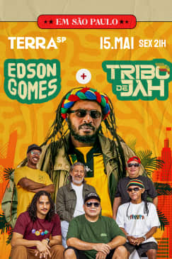 Show do Edson Gomes, Tribo de Jah e Victor Cena no Terra SP