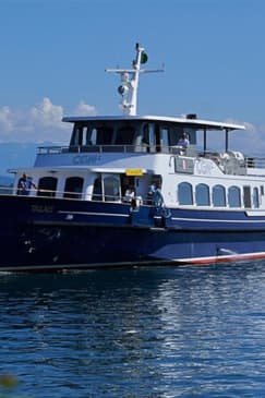 Croisière sur le Lac Léman avec audioguide
