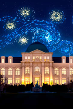 Van Gogh's Starry Nights at NYBG