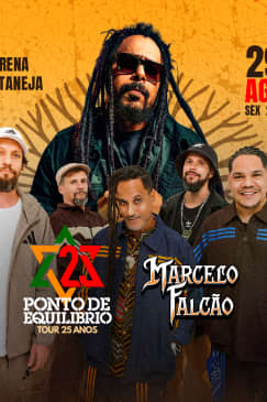 Show do Marcelo Falcão e Ponto de Equilíbrio - Tour 25 anos no Arena Sertaneja