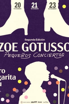 Zoe Gotusso: Pequeños Conciertos - Segunda edición