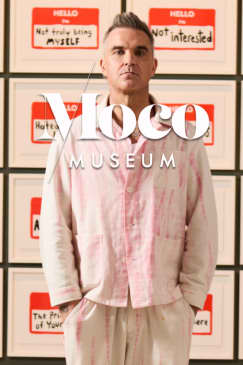 Robbie Williams Solo Art Exhibition - Moco Museum London