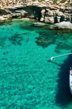 Comino, the BLUE LAGOON & Caves CRUISE