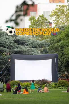 World Cup Finals Screening at Queens Botanical Garden