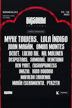 BIGSOUND Festival Barakaldo 2026