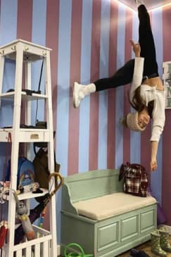 The Upside Down House at World of Illusions