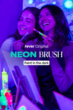 Neon Brush: A Glow-in-the-Dark Painting Experience