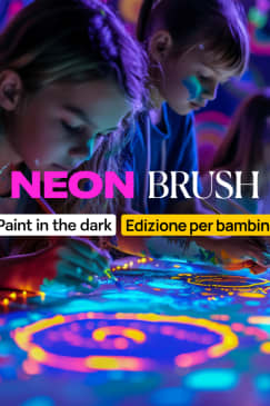 Neon Brush Kids: un'esperienza artistica per tutta la famiglia