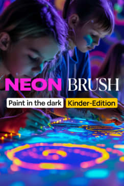 Neon Brush Kids: De Neonverf Experience voor het hele gezin