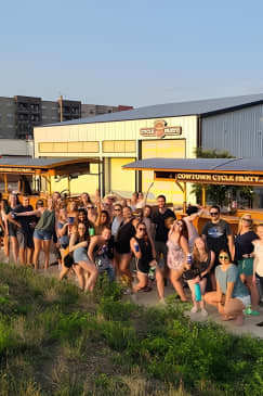 2-Hour BYOB Cowtown Cycle Party for 6-15 Happy Adults in FW