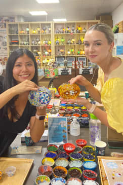 Mosaic Lamp Workshop in Asheville – Create Your Own Turkish Lamp