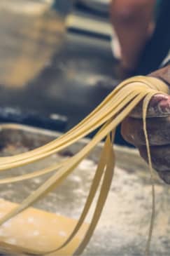 Handmade Pasta with Pesto Sauce - Austin