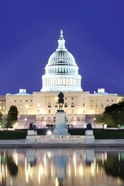 Night City Tour with Optional Air & Space or Washington Monument