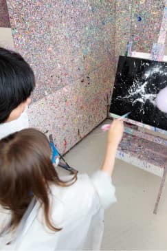 Balloon Splatter Art Workshop