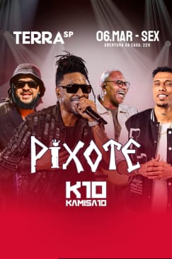 Show do Pixote e Kamisa 10 no Terra SP
