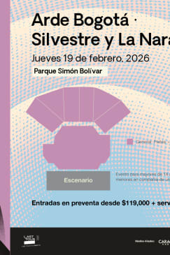 Arde Bogotá / Silvestre y la Naranja - Festival Ondas Bogotá 2026