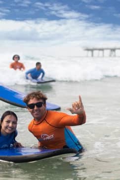2 Hour Surf Lesson At The Spit, Main Beach ( 13 years and up)