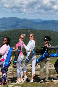 Mountaintop Yoga & Meditation Hike in Asheville