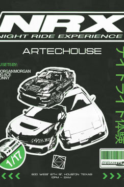 Night Ride Experience x ARTECHOUSE