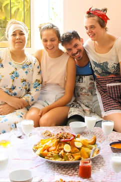 Join Best Moroccan Cooking Class with Chef Khadija ( Over 35 years Experience )