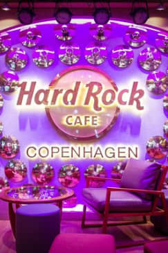 Hard Rock Cafe Copenhagen with Set Menu for Lunch or Dinner