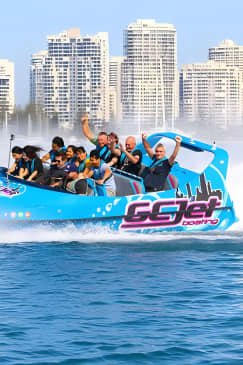 Gold Coast Tandem Parasail & V8 Jetboat Combo - 1 Location