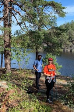 Nature Reserve Hiking Tour with Campfire Lunch
