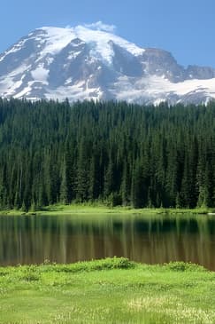 Touring and Hiking in Mt. Rainier National Park