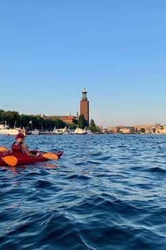Guided Kayak Tour in Central Stockholm