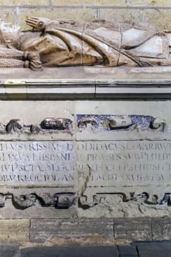 Funerary art in the Cathedral of Segovia
