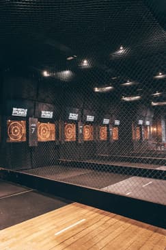 Axe Throwing at Whistle Punks!