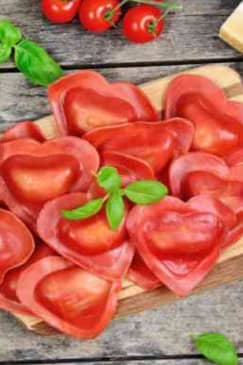 Valentine's Day Heart Shaped Ravioli - Salt Lake City