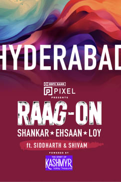 Raag-on Tour | Shankar-Ehsaan-Loy Live in Hyderabad