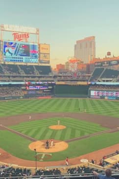 Minnesota Twins Baseball Game Ticket at Target Field
