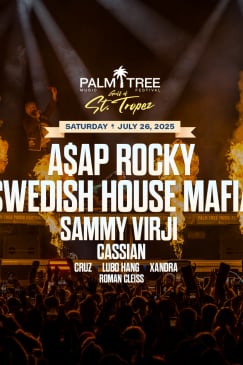 Palm Tree Music Festival St. Tropez