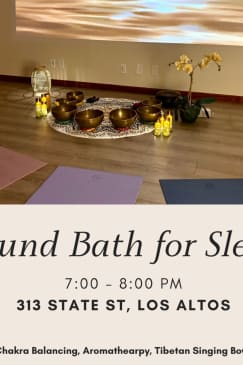 Transformative Sound Bath + Aromatherapy for Sleep & Stress Relief