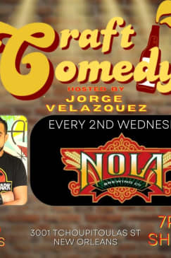 Laughs & Drafts at Nola Brewery