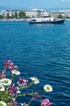 Excursion en bateau à Genève