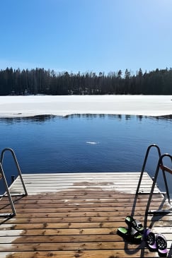 National Park Hike & Finnish Smoke Sauna Experience with Campfire Lunch
