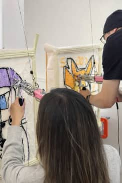 Atelier de tuftage de la Saint-Valentin pour deux : créez votre propre tapis