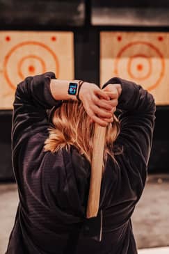 Axe Throwing at Whistle Punks Leeds!