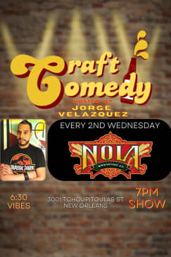 Laughs & Drafts at Nola Brewery