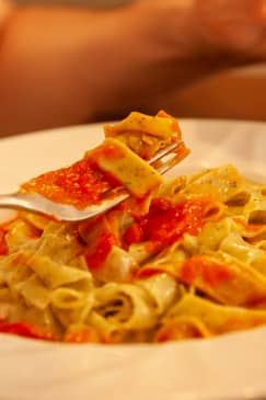 ﻿Auténtica Pasta Artesana con Salsa Pomodoro - Dallas