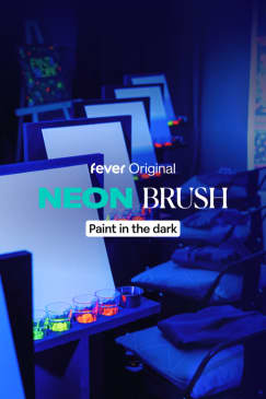 Neon Brush: A Glow-in-the-Dark Painting Experience
