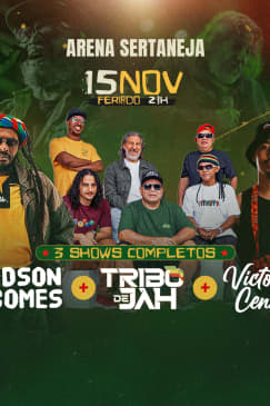 Show do Edson Gomes e Tribo de Jah no Arena Sertaneja