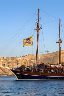 Lazy Pirate Party Boat in Malta